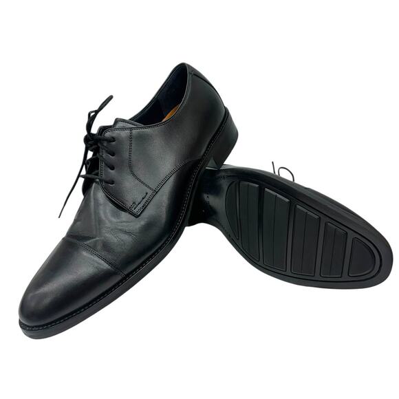 Cole Haan Lenox Hill Cap Toe Oxford Men\'s 11 Black Leather Dress Shoe C11630 main image 6